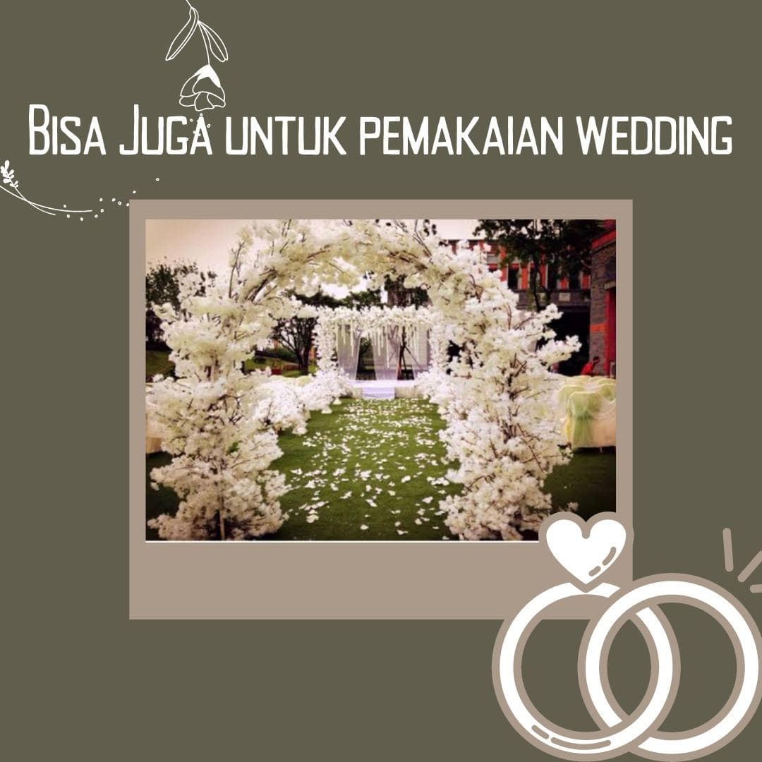 Bisa untuk dekorasi Wedding / Pernikahan